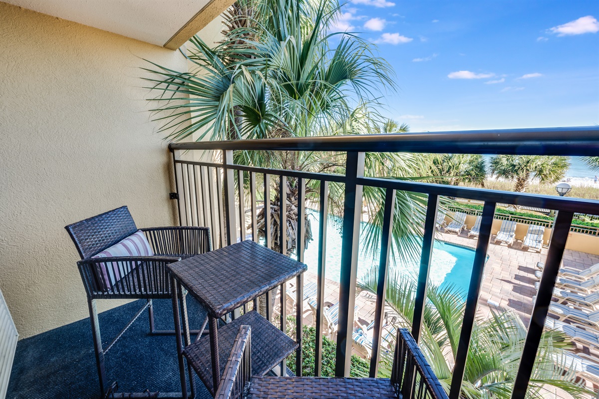 Amazing View from the Balcony!