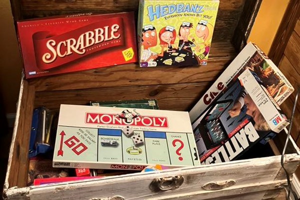 Games trunk is full of fun!