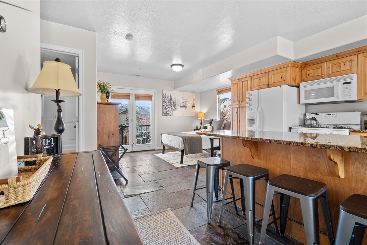 Warm, welcoming kitchen designed for comfort and connection.