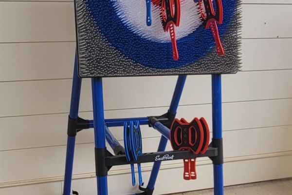 Try some axe throwing!