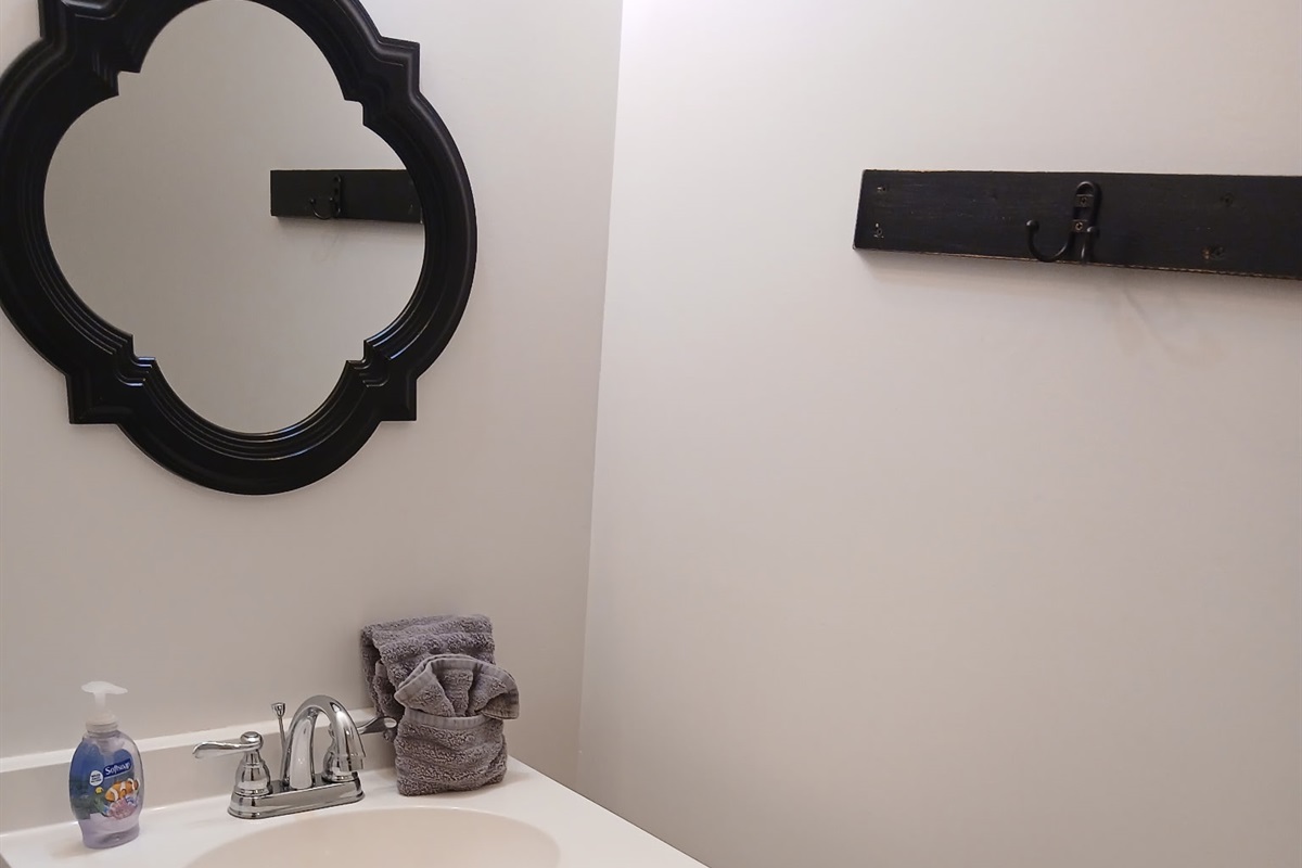 Hallway half bath