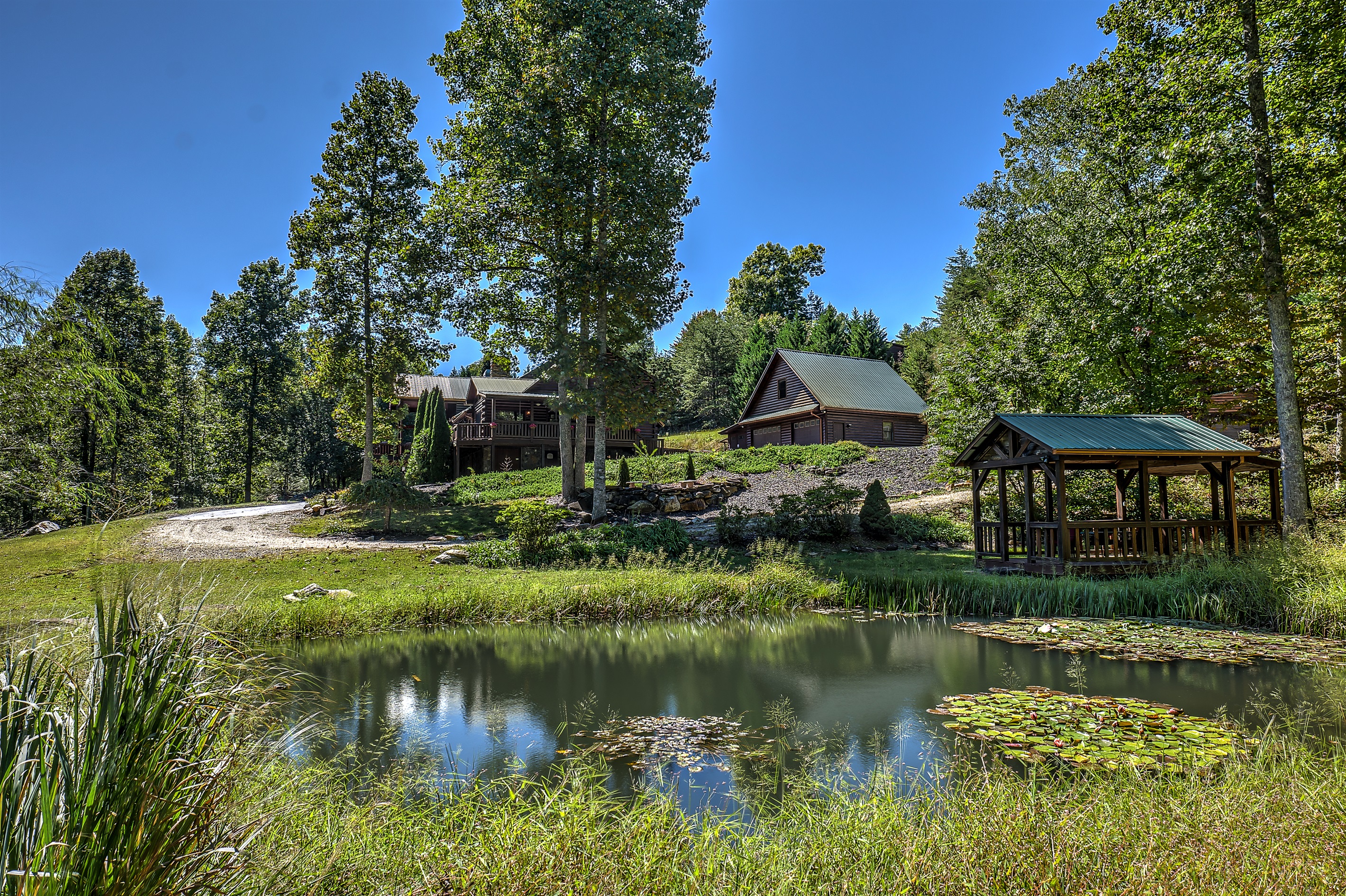 Small Pond On Property-small fish catch and release.  More fishing at Vogel State Park - 10 minutes away!