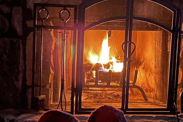 Woodburning Fireplace