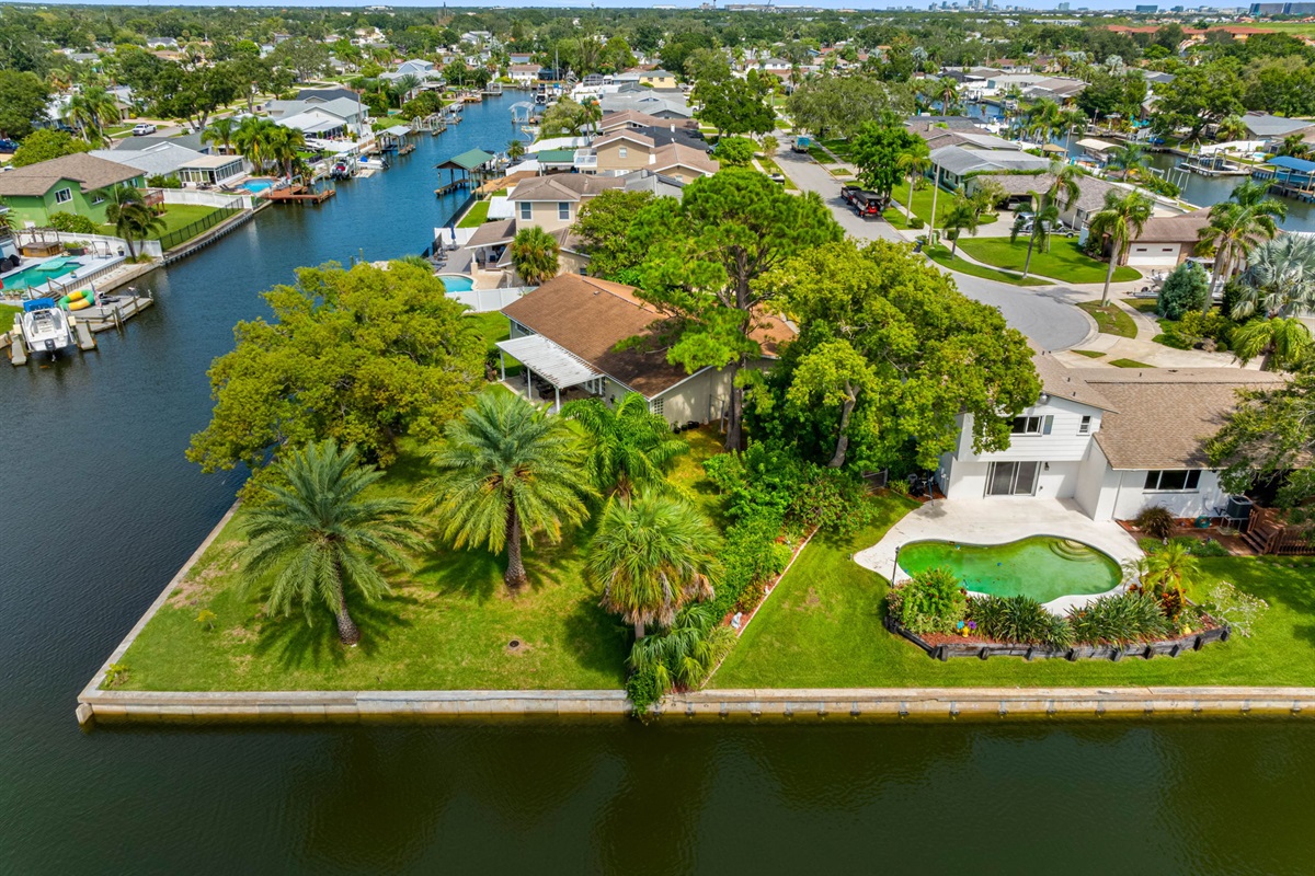 Aerial View of the Neighborhood