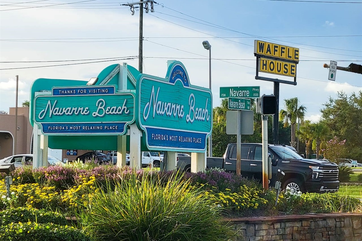 Navarre Beach is nestled perfectly between Destin and Pensacola. You can take a scenic drive through 8 miles of undeveloped pristine shoreline. It is also known for the powdery sand and crystal blue water without the large crowds.