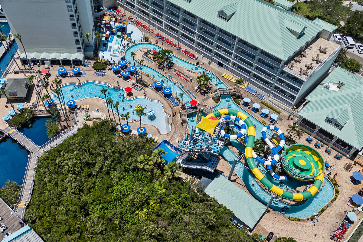 Each Booking includes 4 Daily Passes to the on-site water park, Splash Harbour Water Park, located at Harbourside at Marker 33!