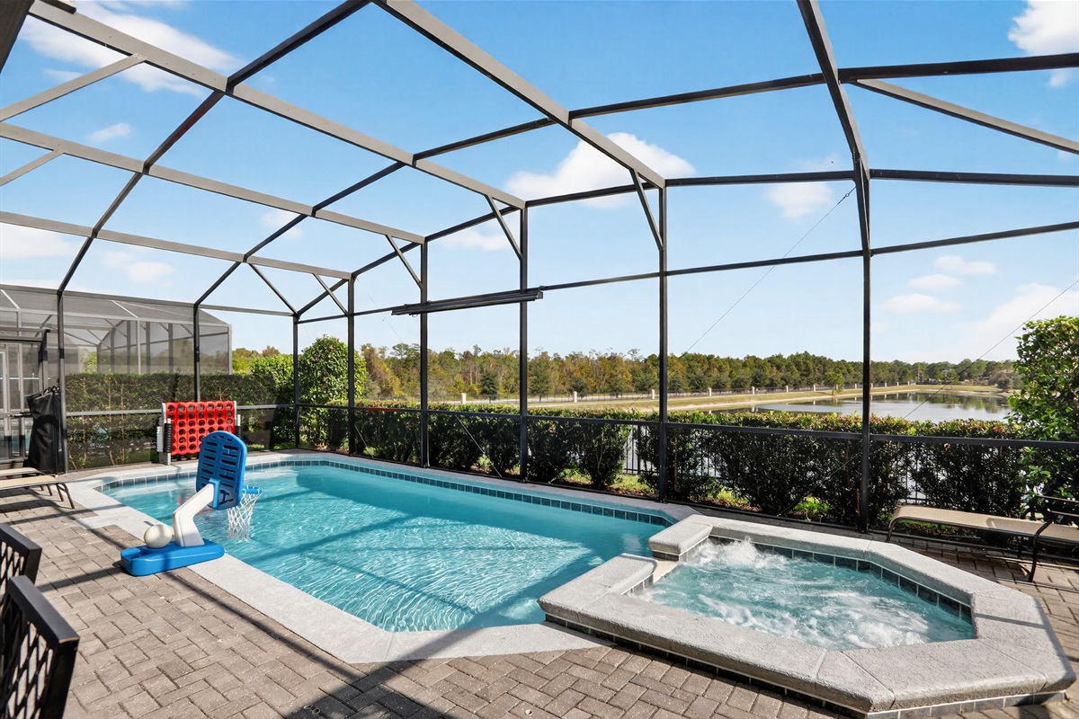 Very Private Heated Pool and Spa (heating is extra $) - Beautiful View