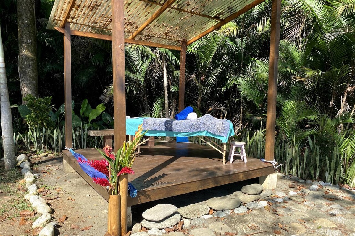 Meditation, yoga or splurge on a massage on our private covered deck overlooking the ocean.