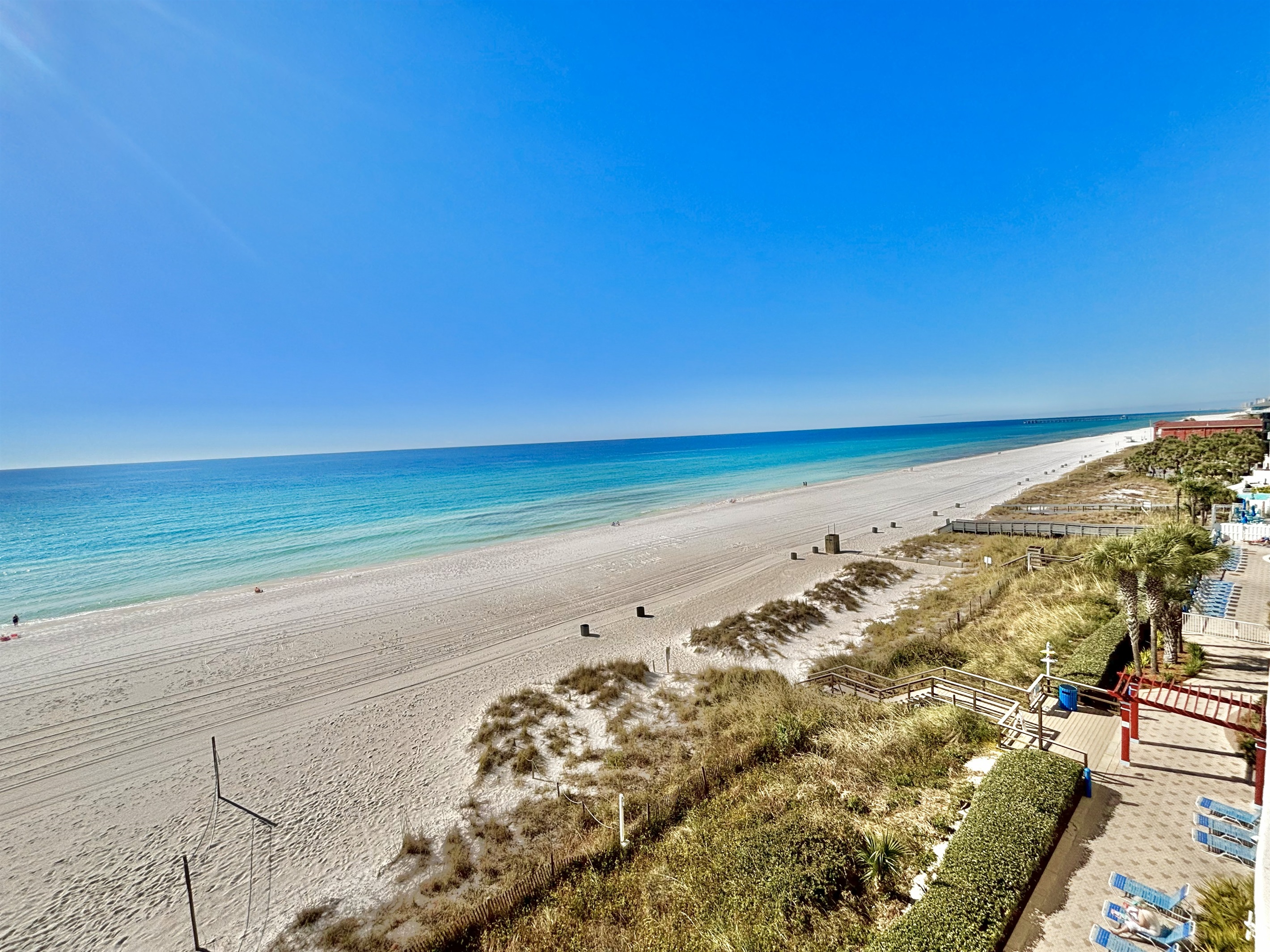 Beautiful views of the Gulf from the unit