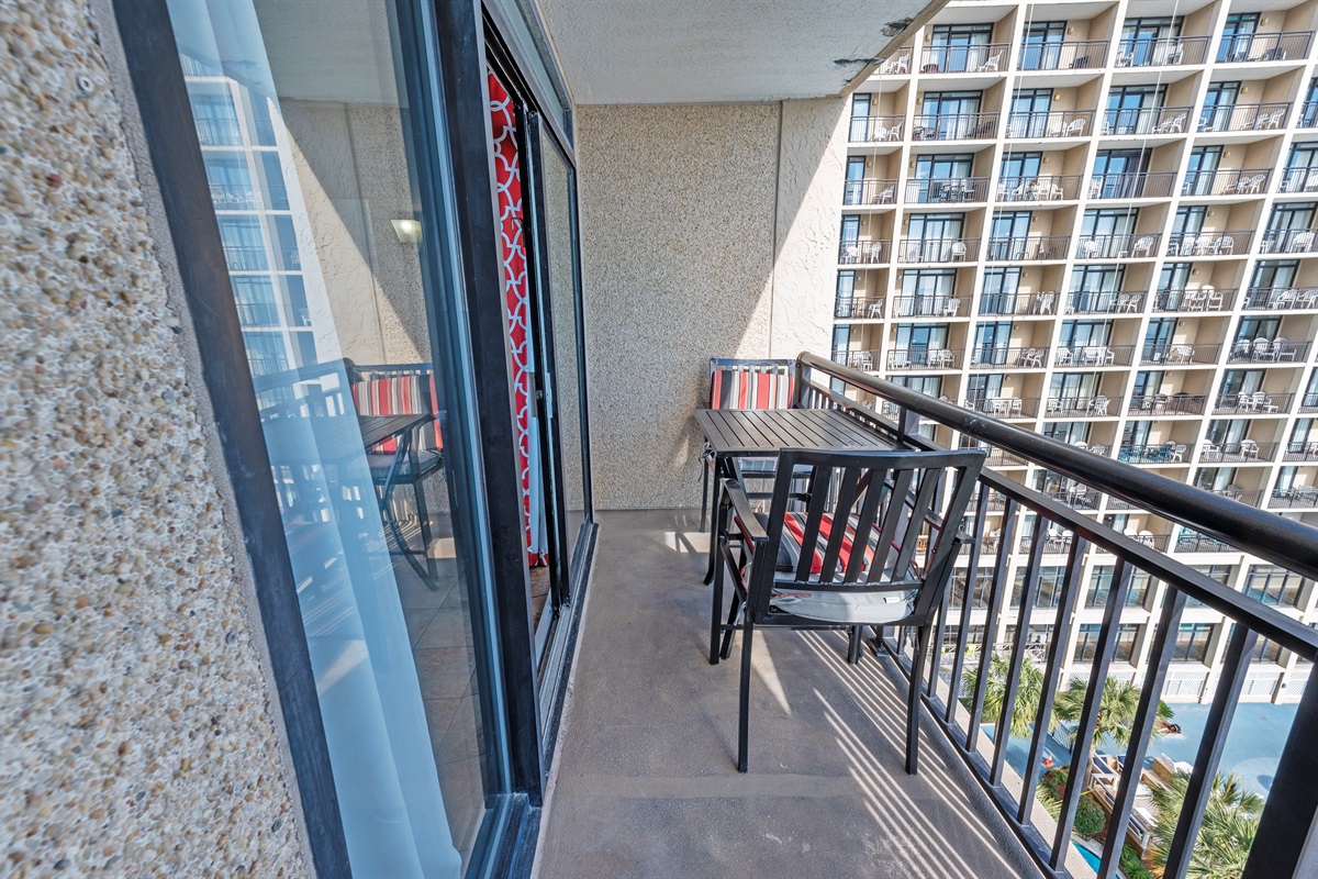 Amazing View from the Balcony!