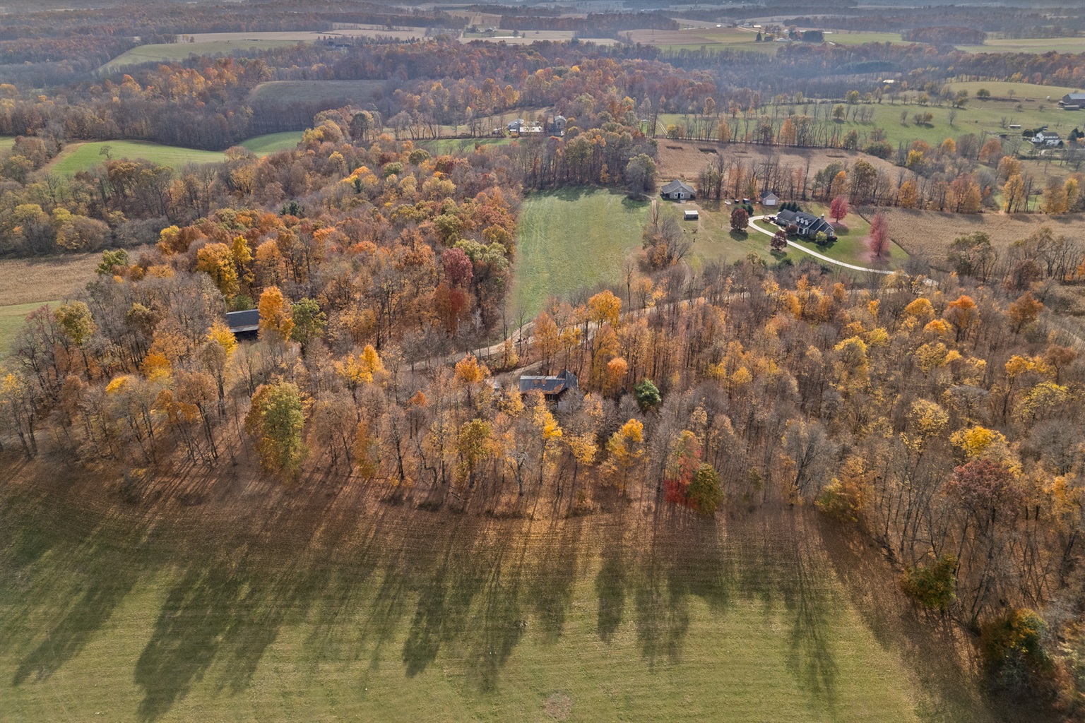 Drone Photo of Private Lodge