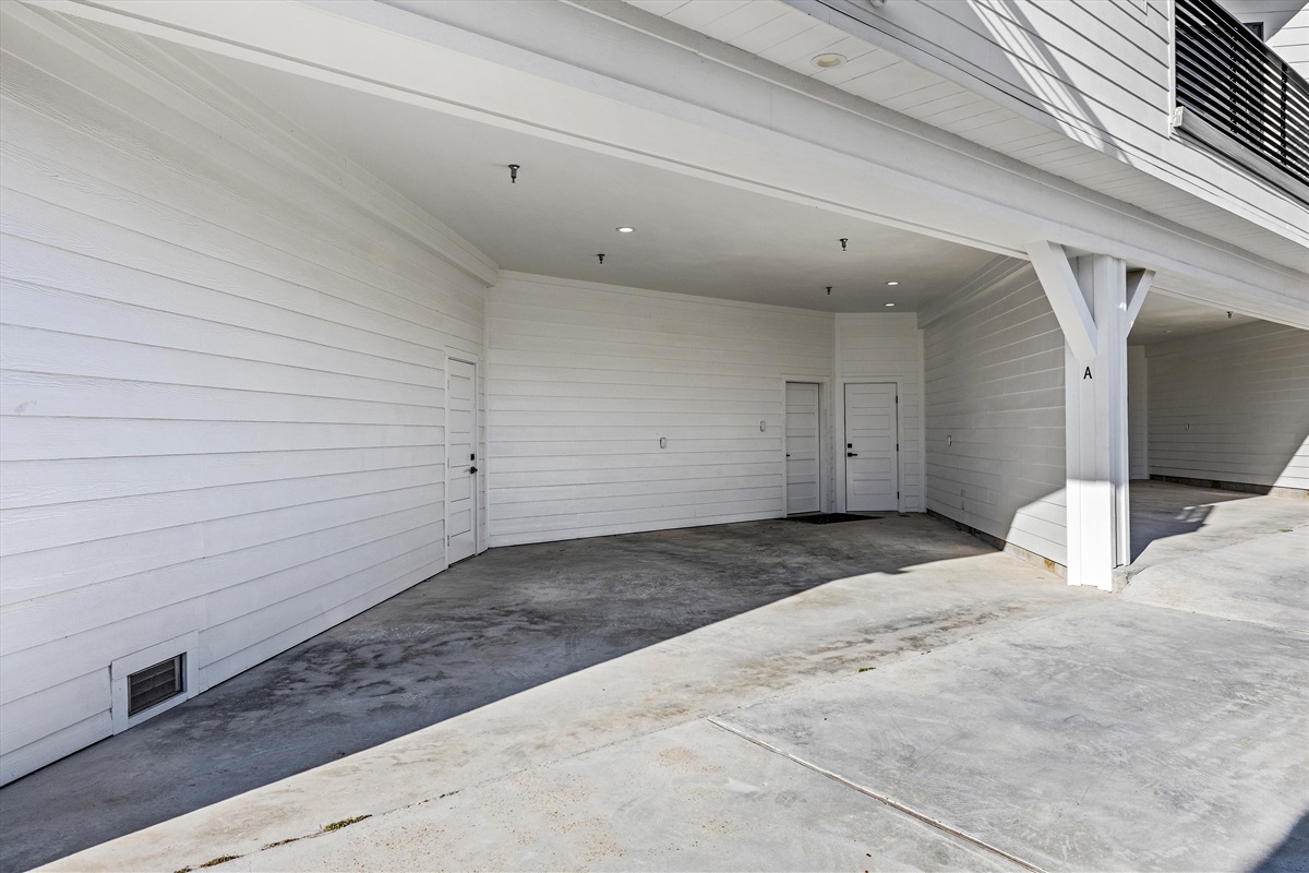 Parking Paradise: Ample covered carport for easy access and protection from the Texas sun!