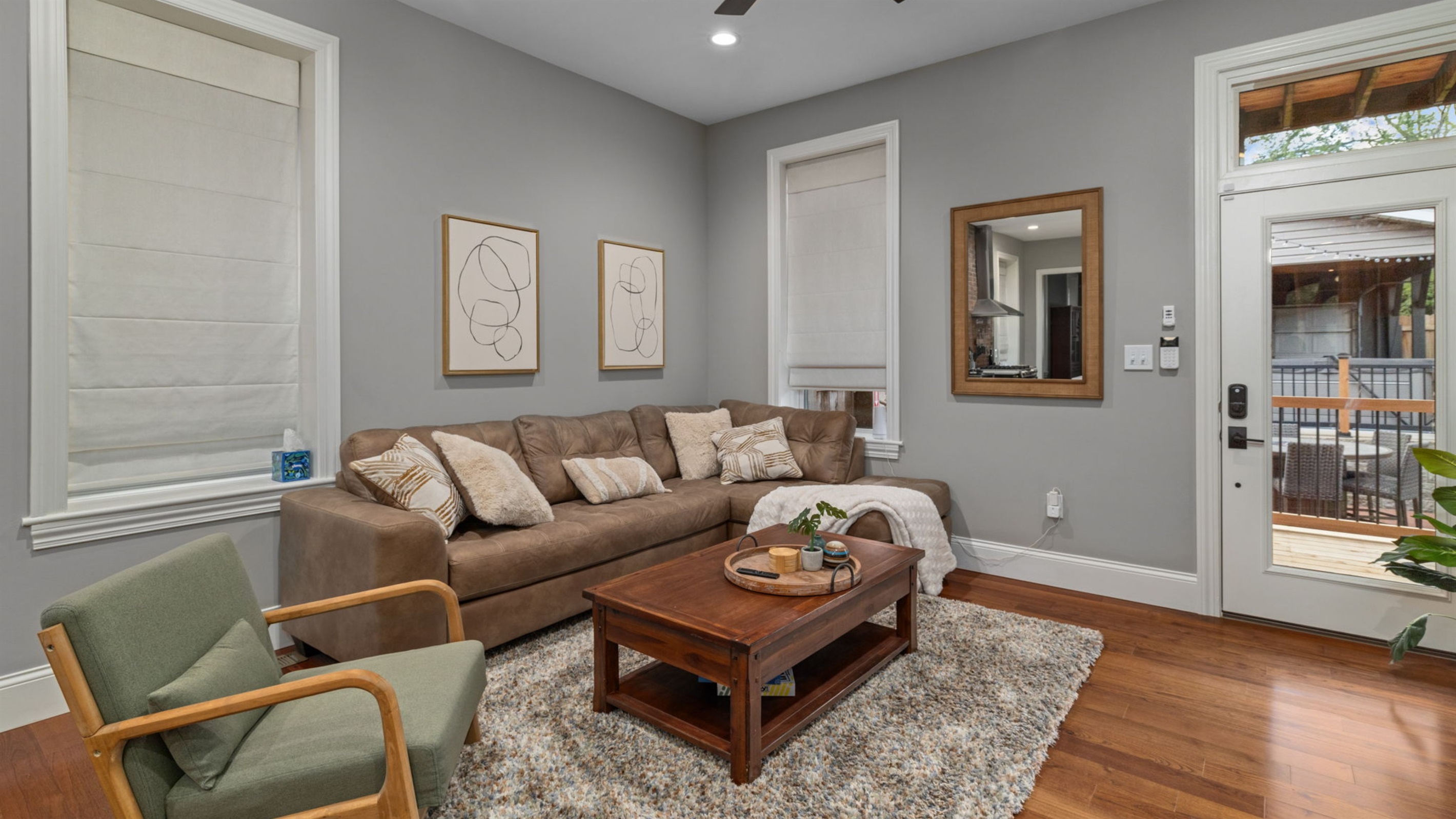 Spread out or snuggle up together after a busy day exploring the city!