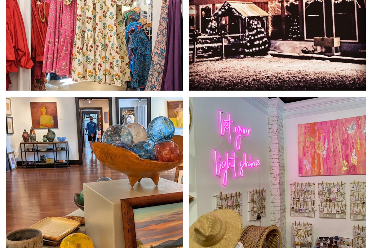 Shopping is so much fun here! You want high-end boutiques, antiquing, thrifting, local goods? We have some of it all nearby!