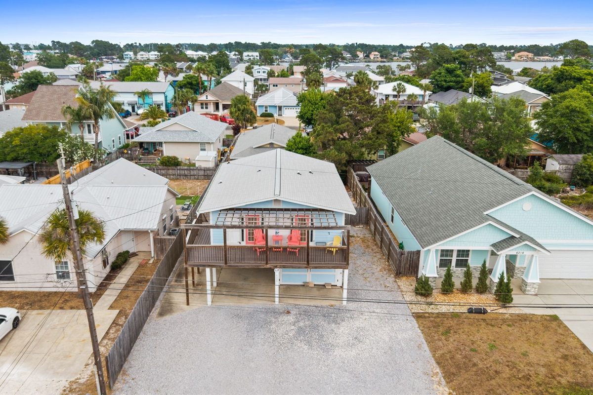 Aerial of House