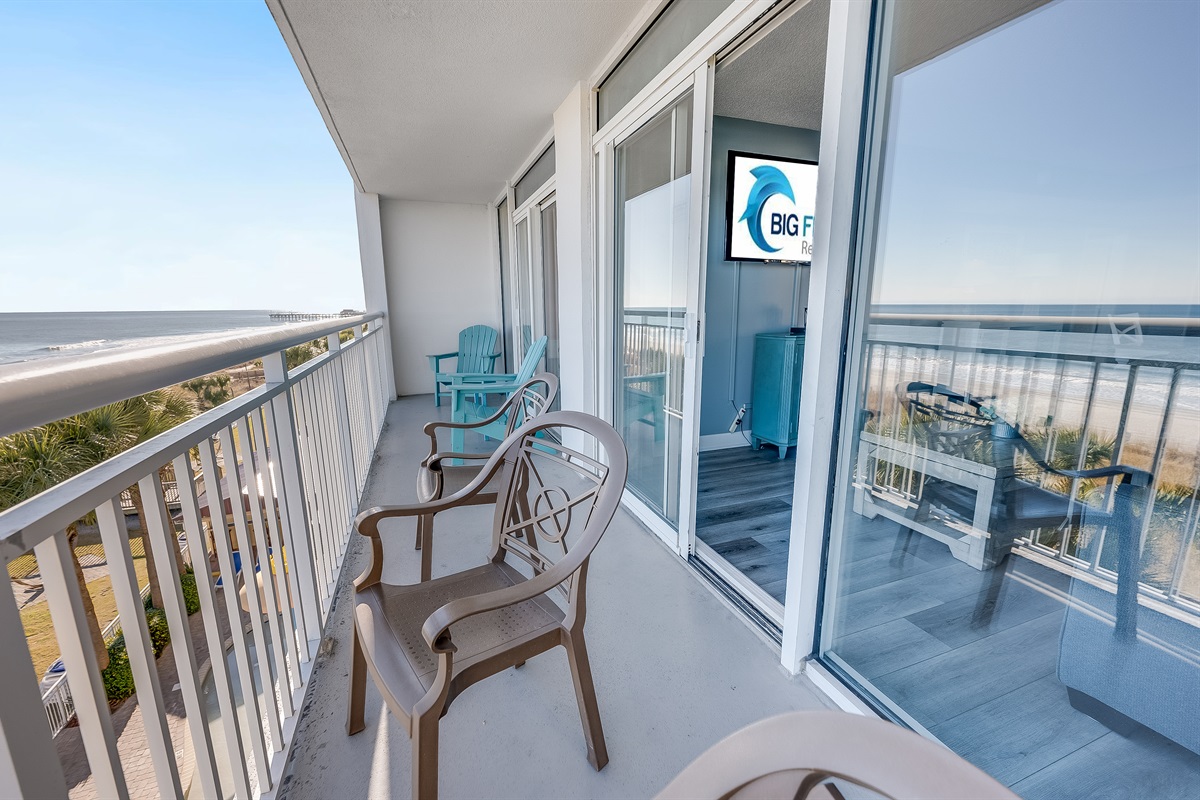 Amazing View from the Balcony!