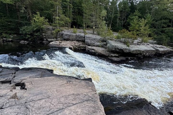 Waterfall at Austin T. Blakeslee - Perfect for a Short Hike