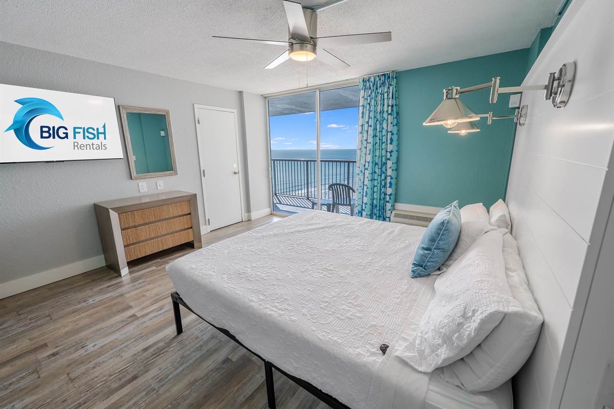 Beautiful Bedroom with Amazing Views 🌊☀️
