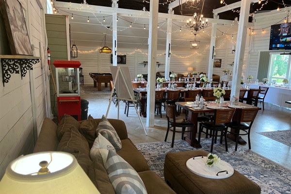 Game Barn - ready to feed the crew