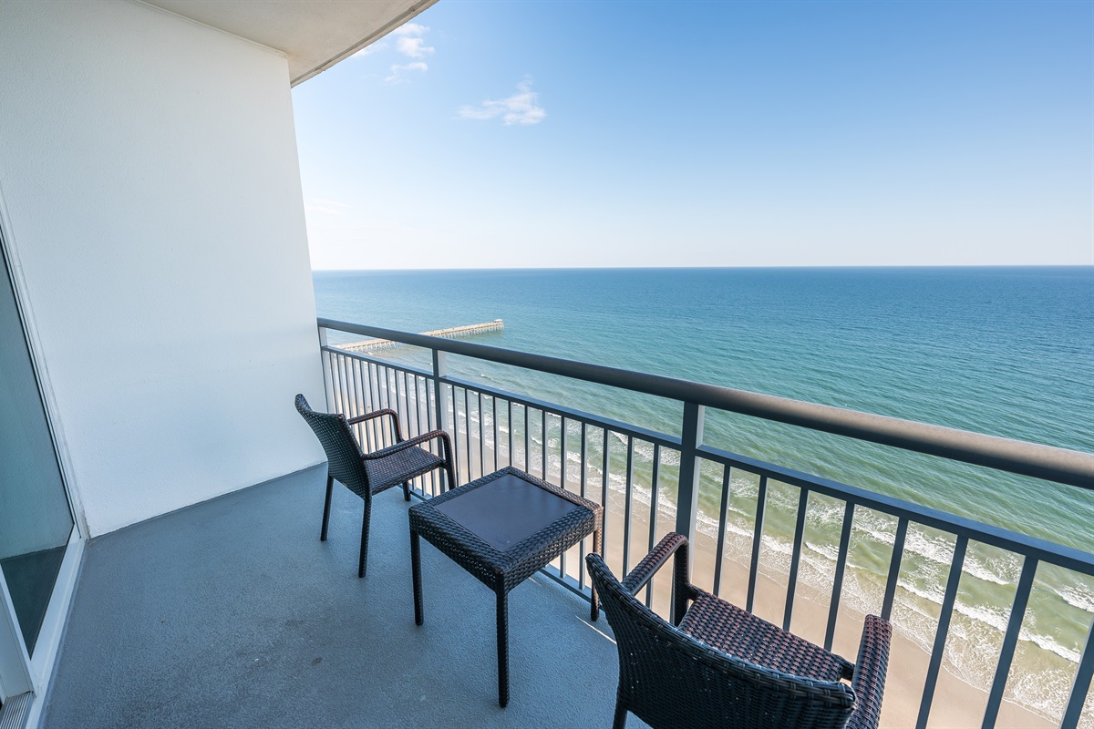 Amazing View from the Balcony!