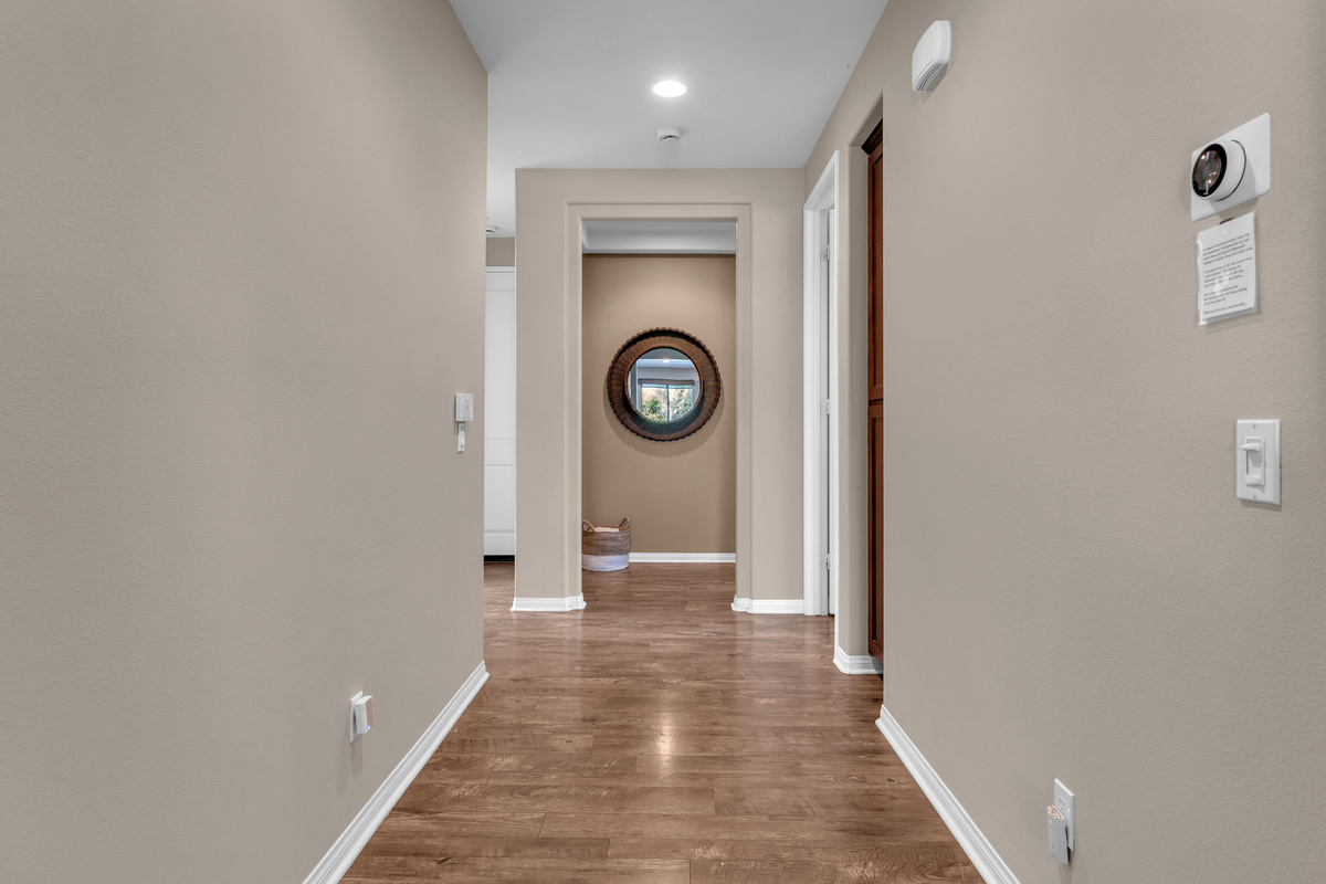 Long Hallway to bedrooms