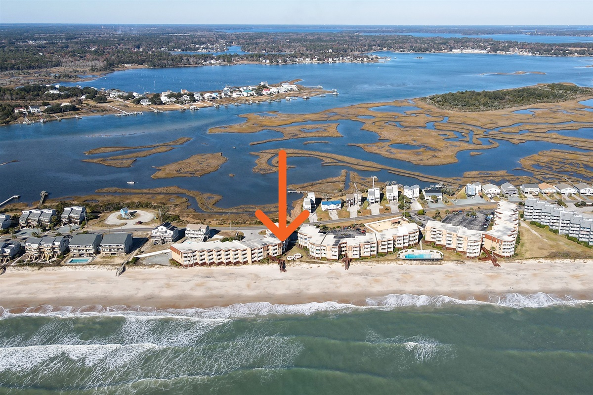 Our location within Topsail Dunes