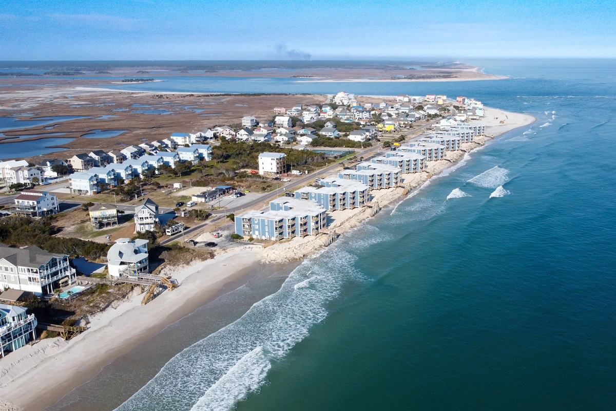 Topsail Reef, located at the northern tip of Topsail Island