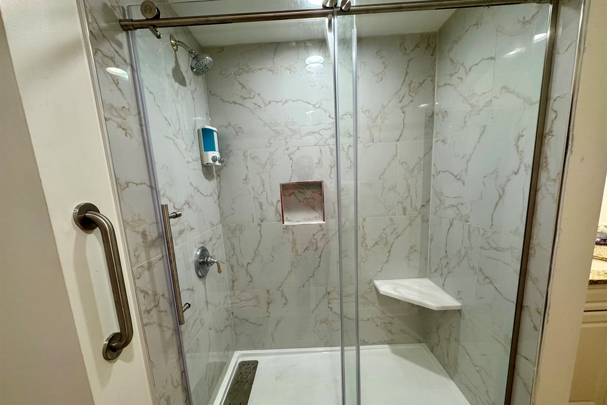 New Walkin in shower