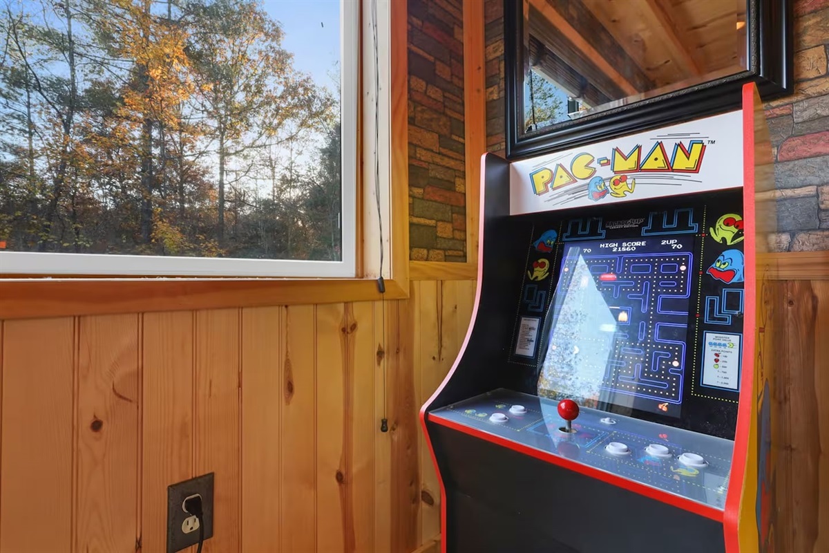 Pac-Man in main games room