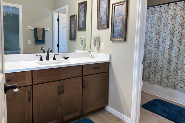 Upstairs King Master Bath #1 Ensuite