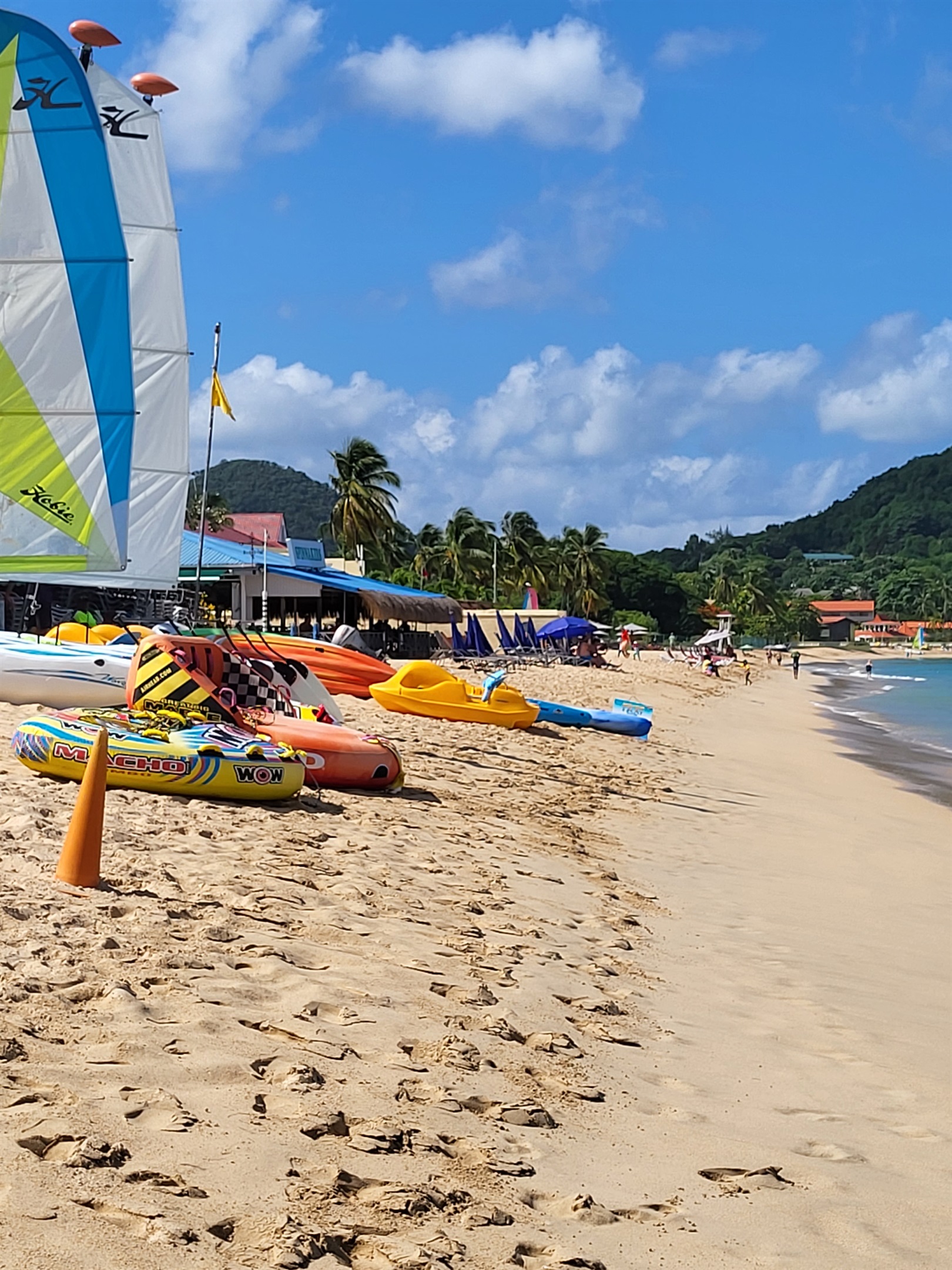 Plenty of water sports to enjoy