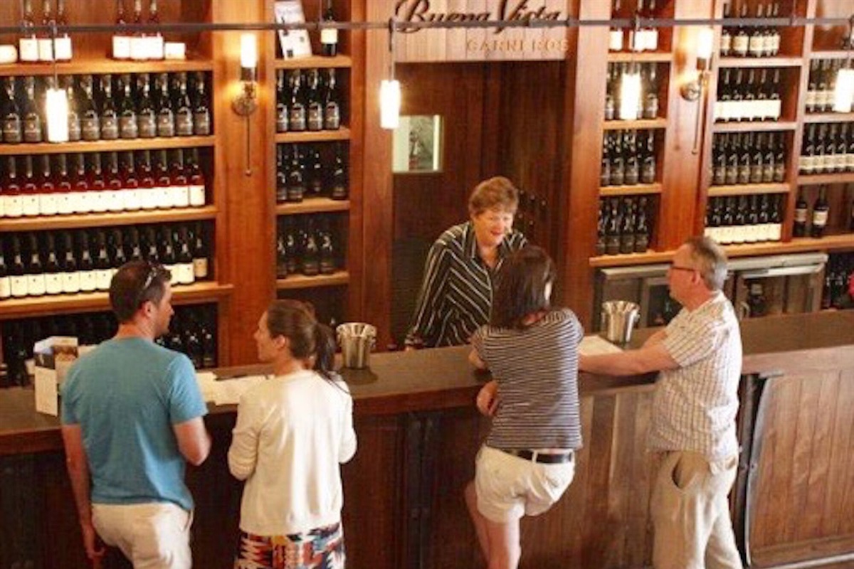 Wine tasting rooms abound all throughout Sonoma w/ many within the Plaza.