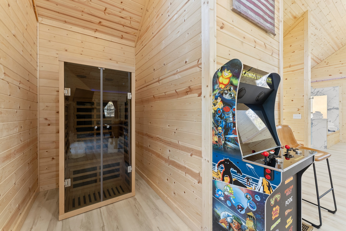 Sauna and Arcade