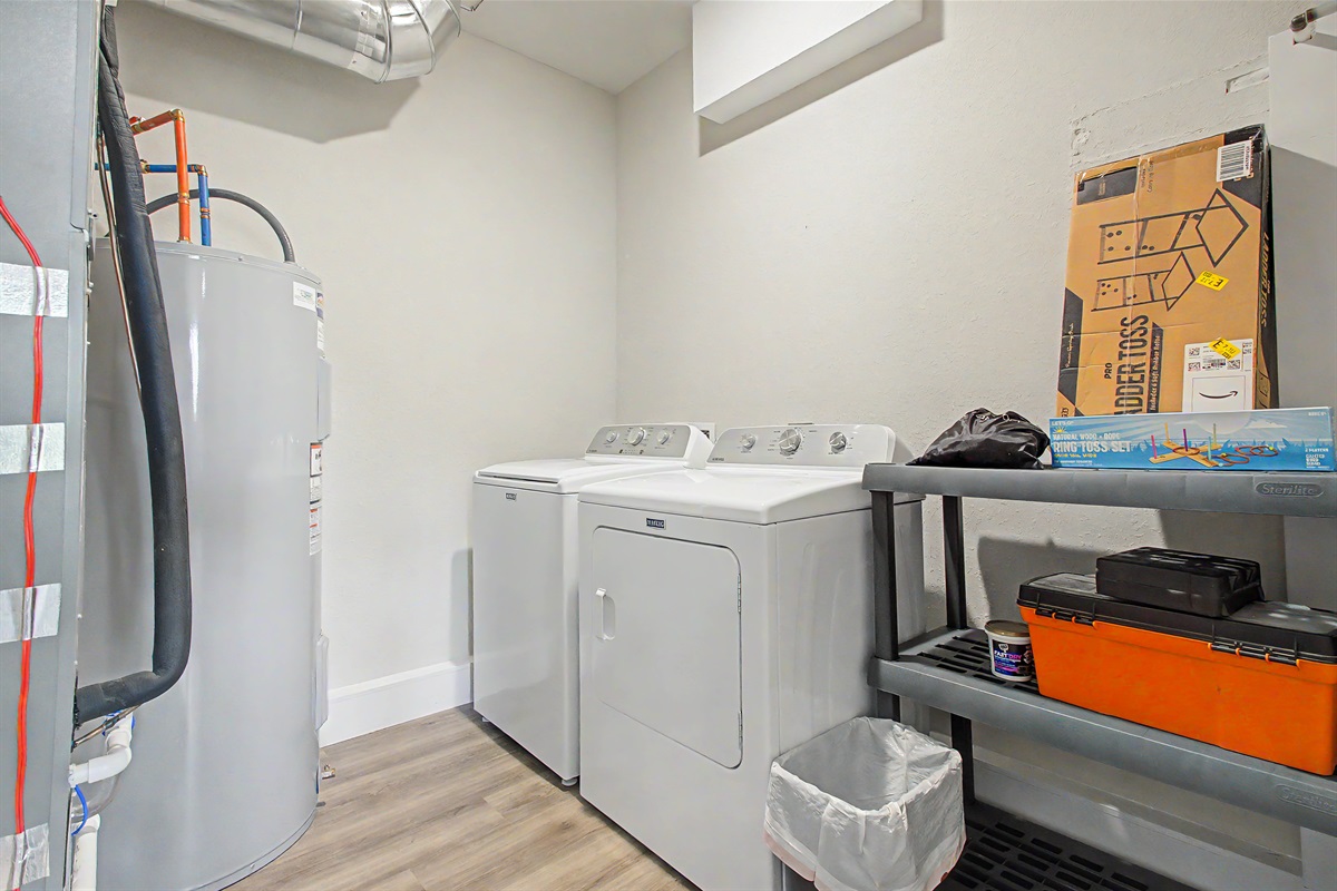 Full capacity Washer and Dryer