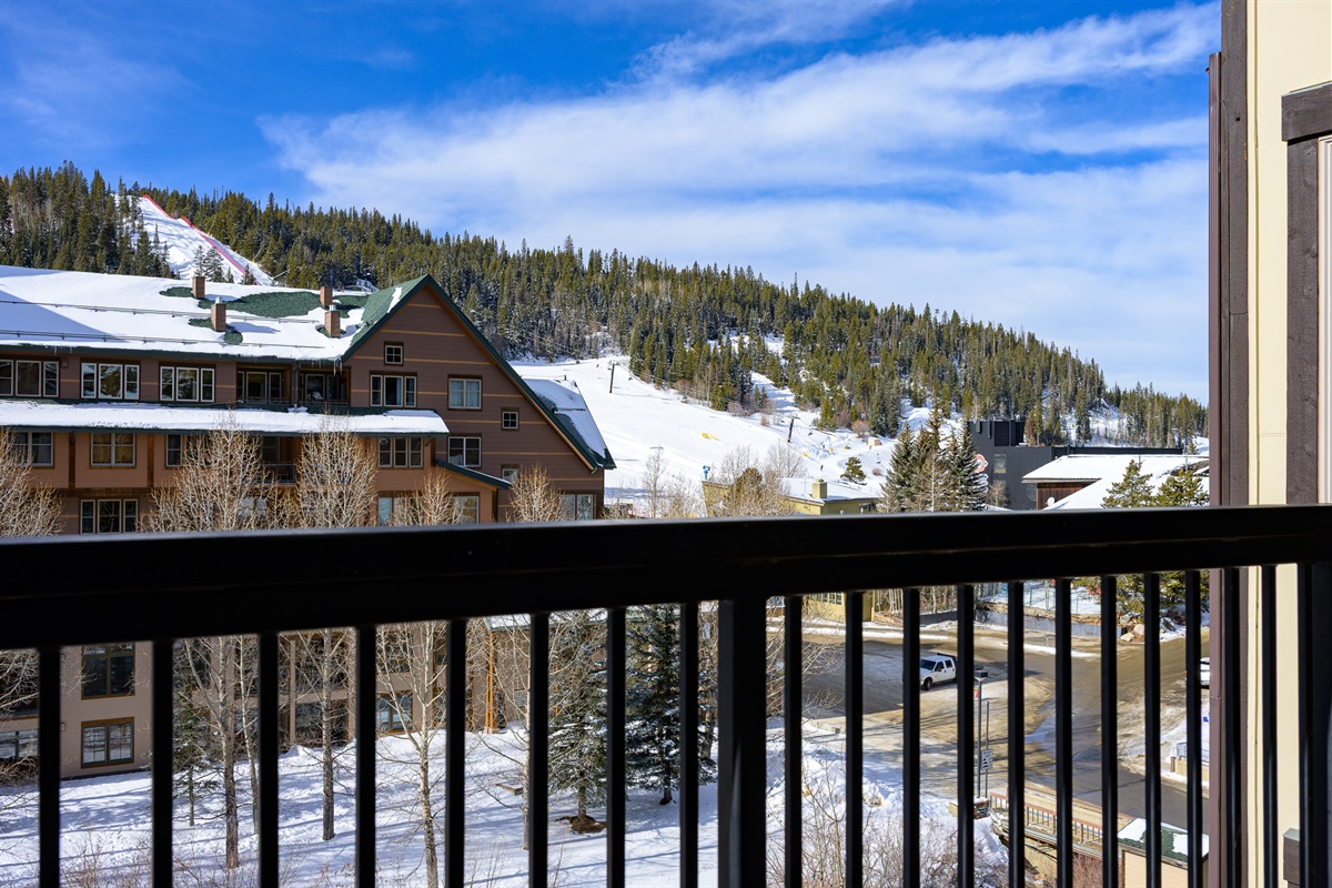 Porch view looking to right (Gondola loading is behind building)