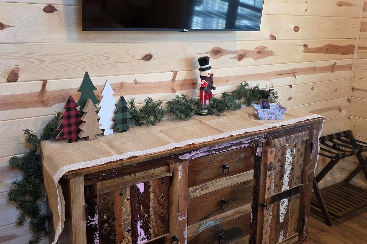 Bedroom 2 Christmas decoration