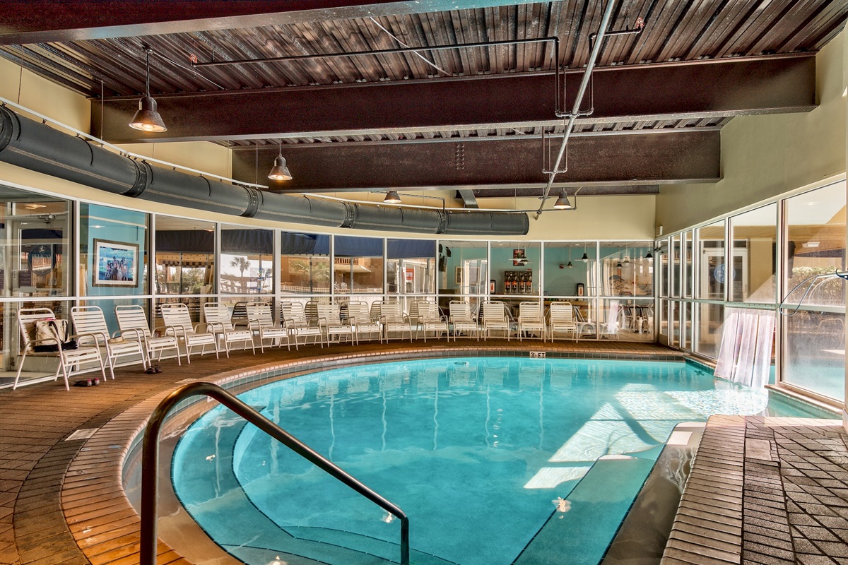 Swim-out Indoor (heated) pool