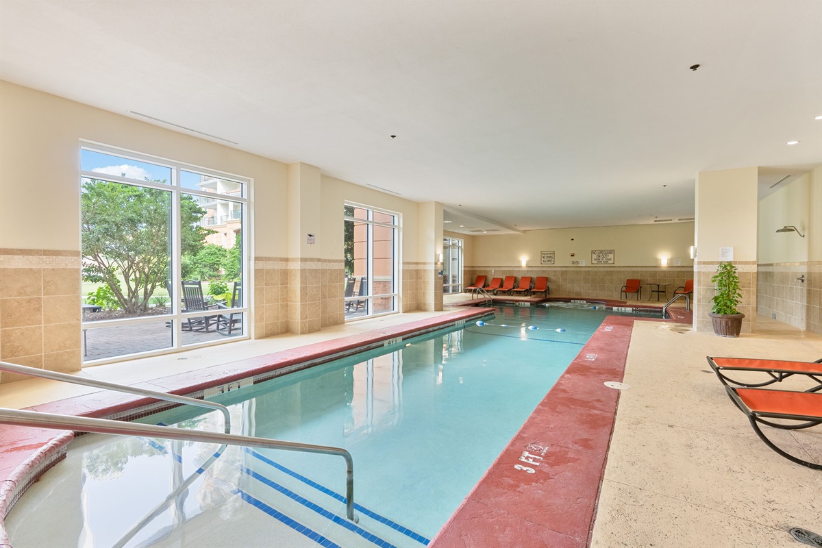Indoor heated pool