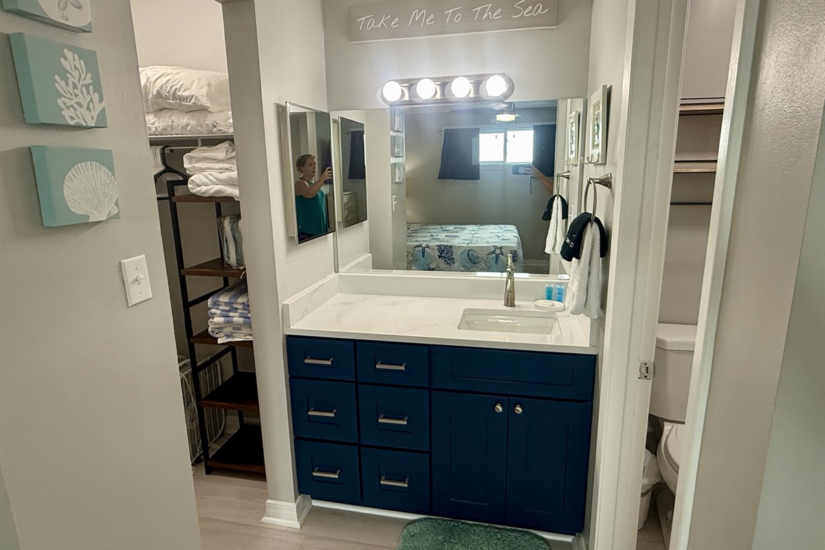Upstairs Bathroom Vanity