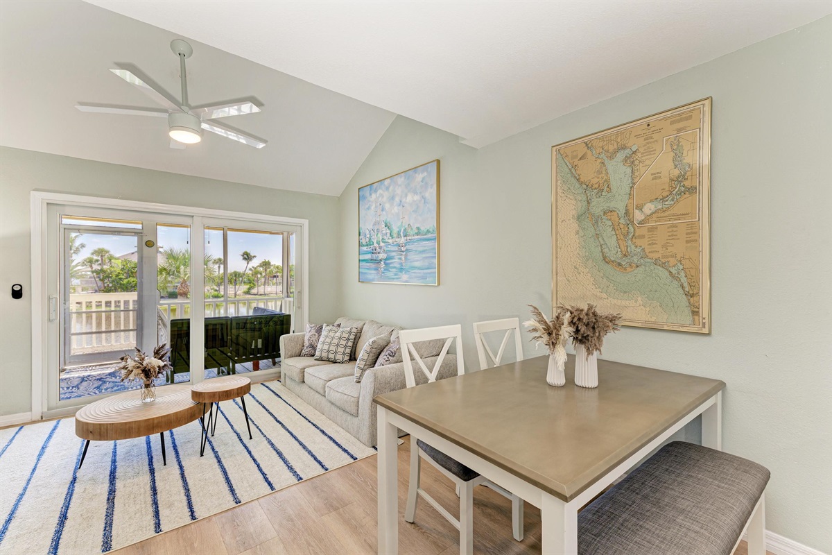 Main living/dining area