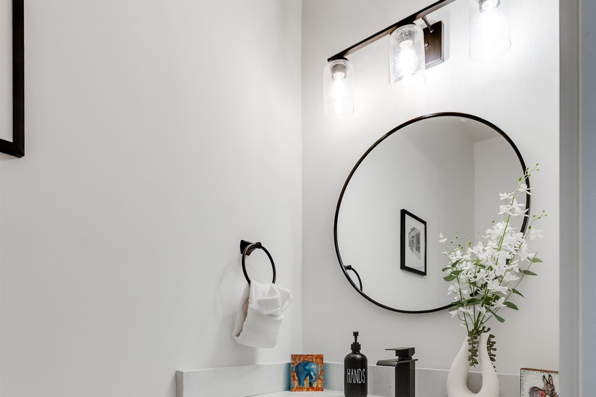 Main Level Half Bathroom