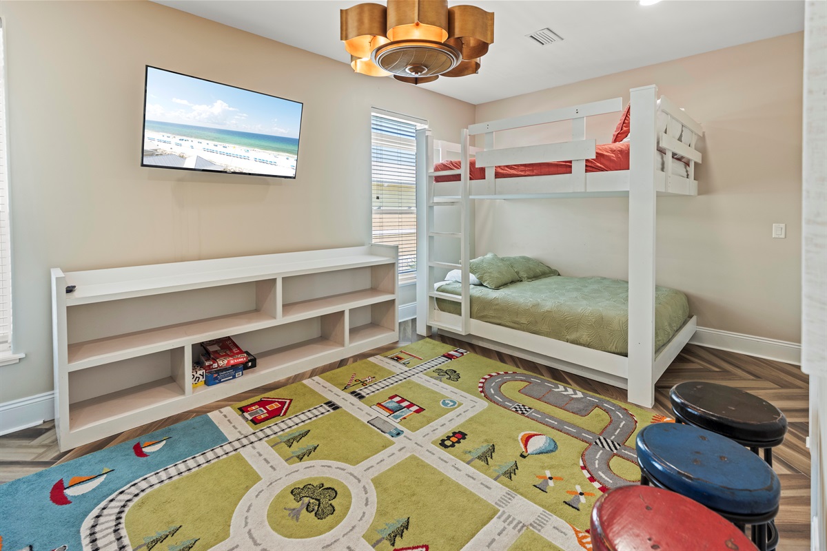 3rd Bedroom w/ Bunks (2nd Floor)