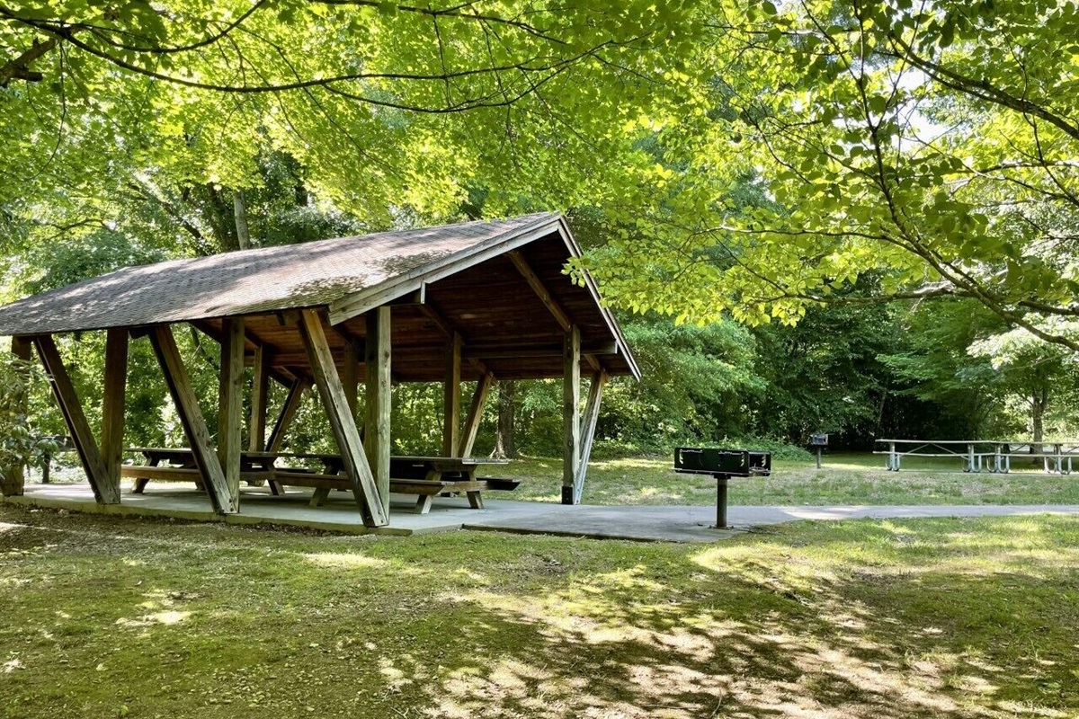 Murray Branch Recreation area out River Road past the house