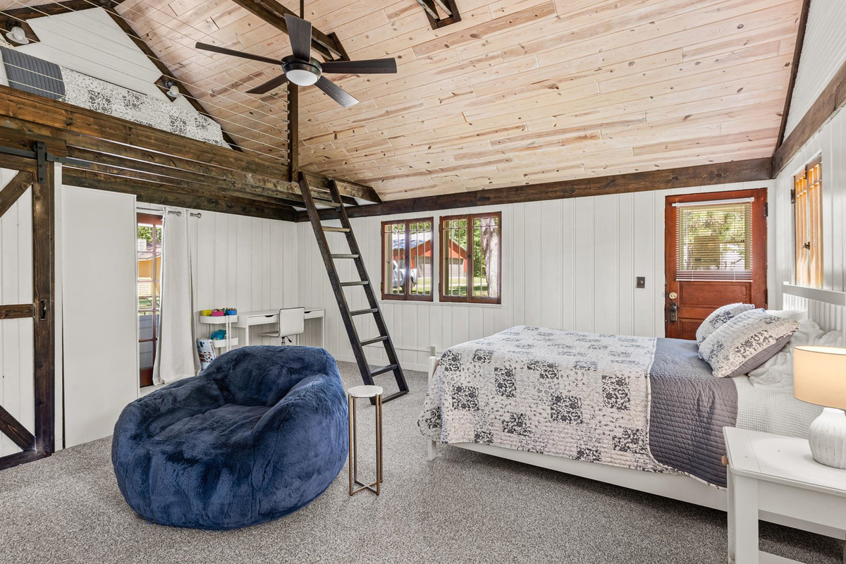 Master Bedroom with Loft