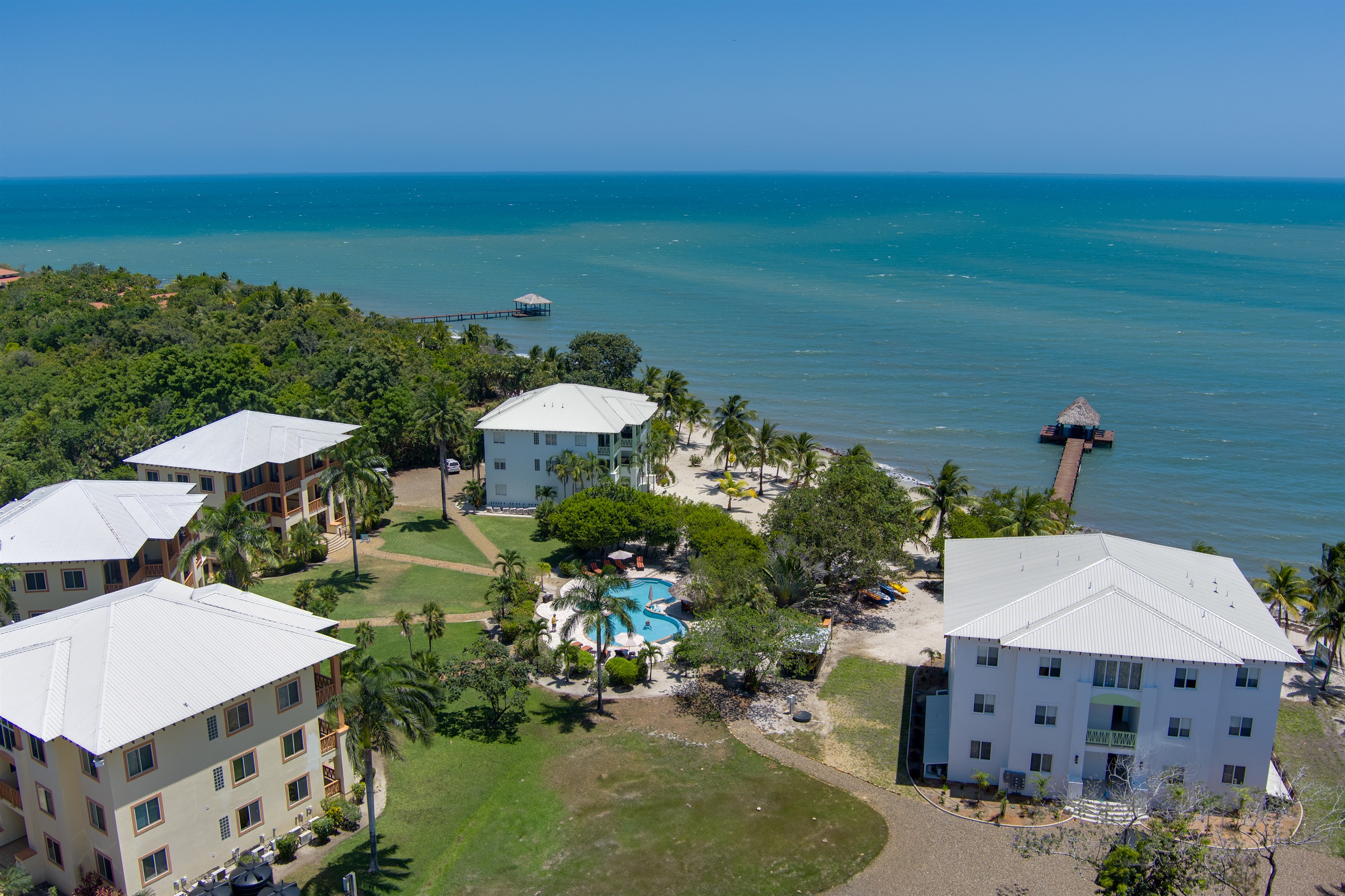 Aerial View of Villas at Cocoplum
