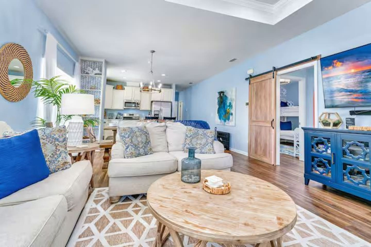 Made for making memories. Spacious open floor plan connects the living room, dining area, and kitchen for effortless entertaining