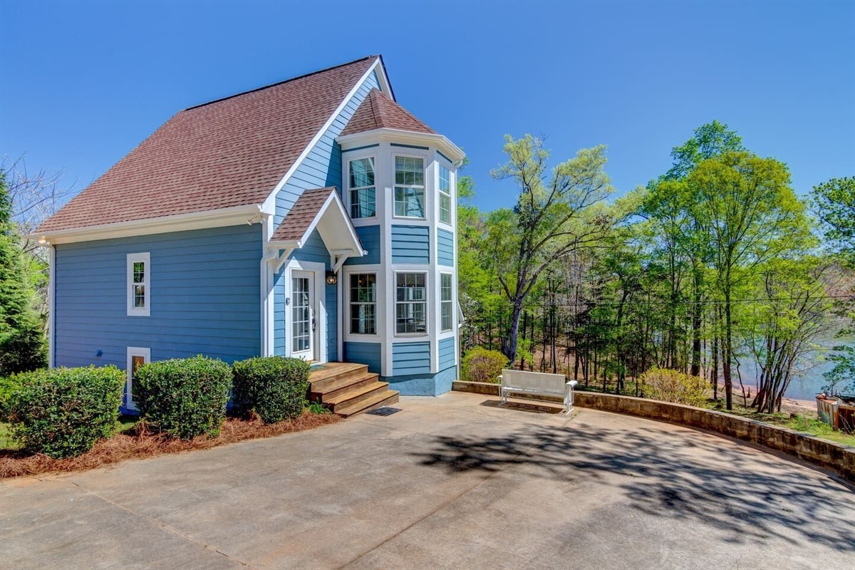 Our home is just steps from the water's edge