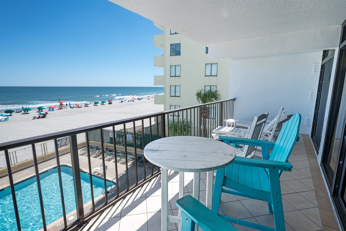 Breathtaking Views from Balcony!