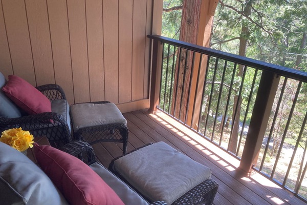 Lower Deck off Master Bedroom