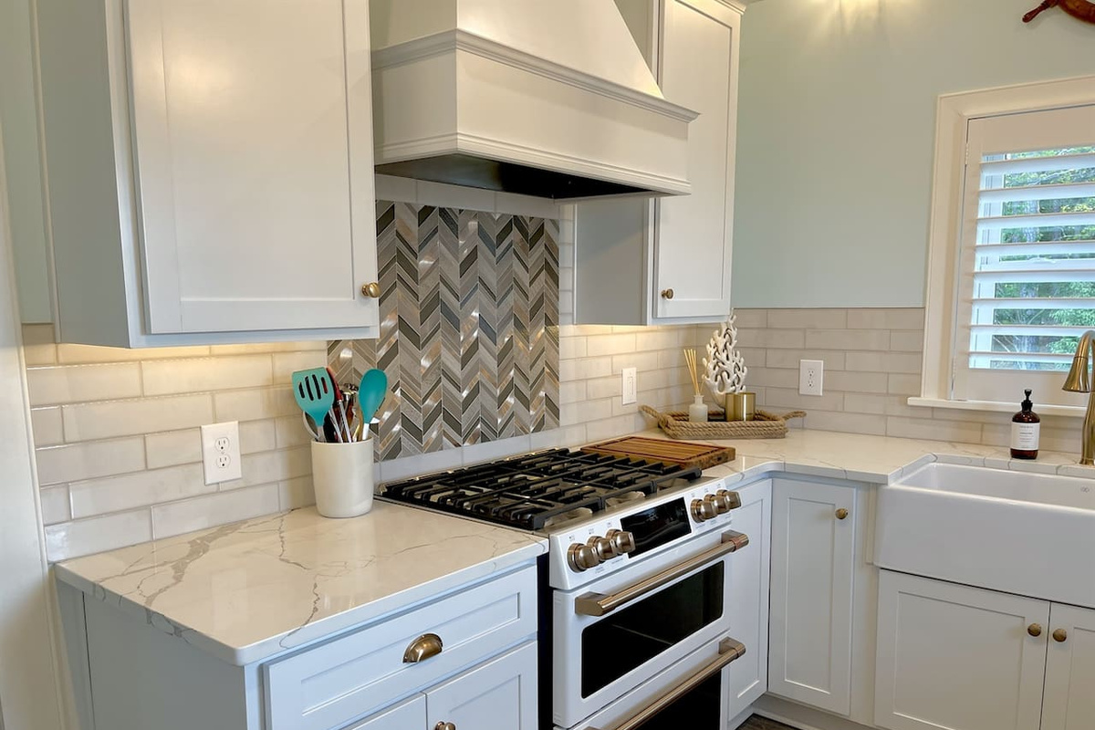 Cabinets Stocked With Pots, Pans, Dishes
